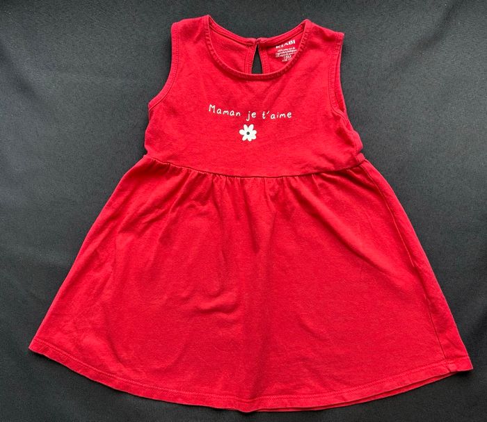 Robe été taille 18 mois