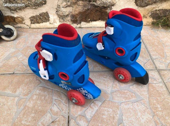 Rollers enfants oxelo 26-28 - photo numéro 3