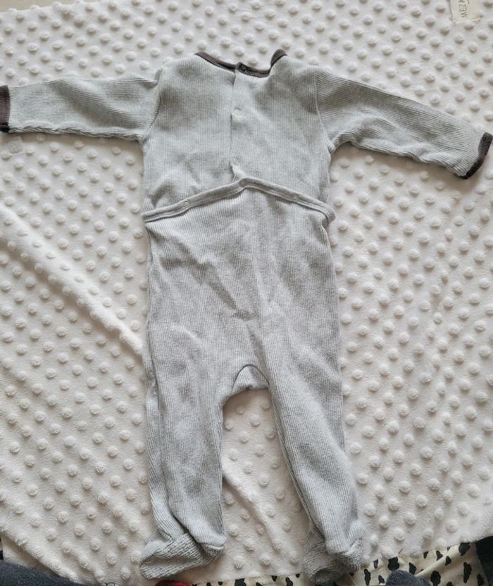Pyjama léger 6 mois – L'Enfant Do – Gris mixte - photo numéro 2