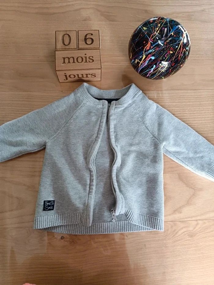 Gilet garçon 6 mois