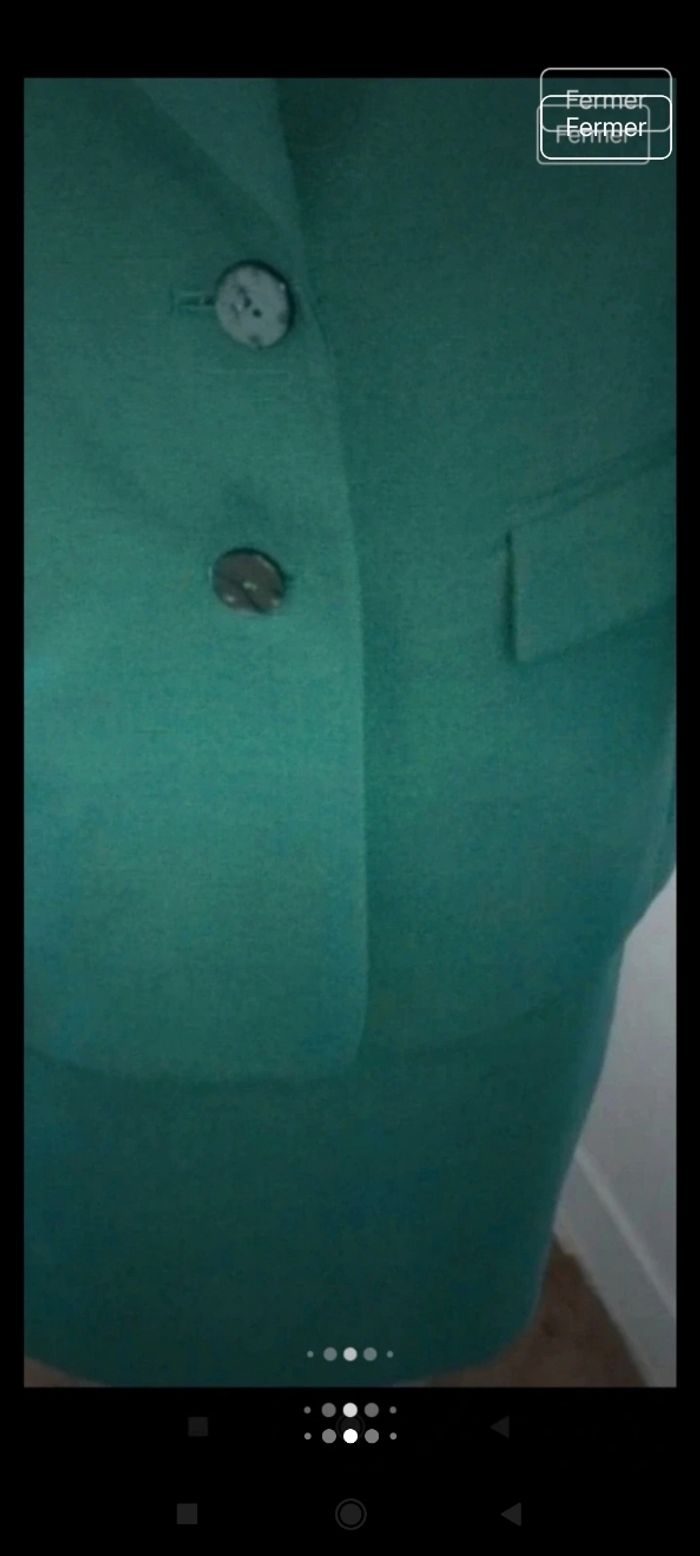 Très beau tailleur vintage f4 - photo numéro 8