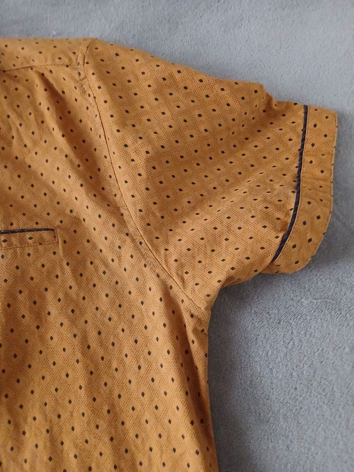 Chemise Homme Moutarde à Motifs - Black Needle
- photo numéro 4