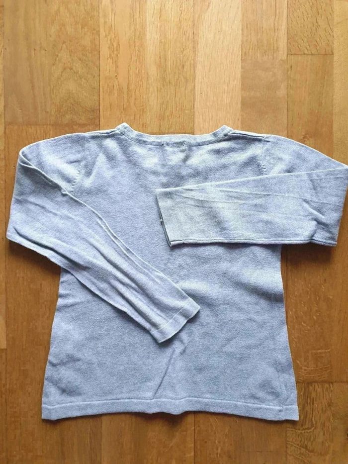 Pull fin 8 ans motif licorne en cœurs thermocollants Kiabi - photo numéro 4