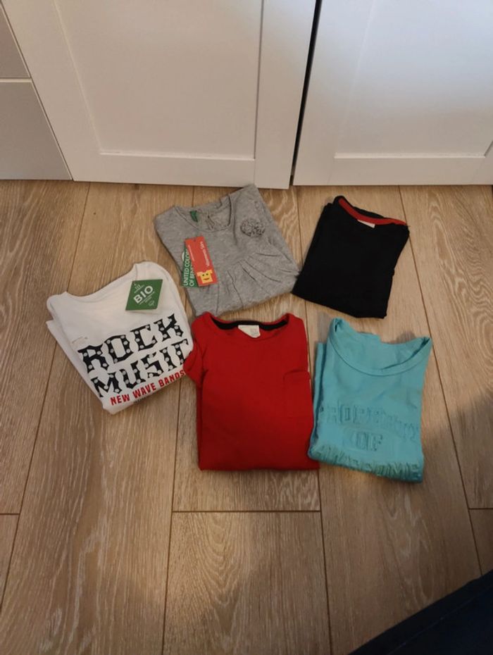 Lot de 5 tee shirt ML