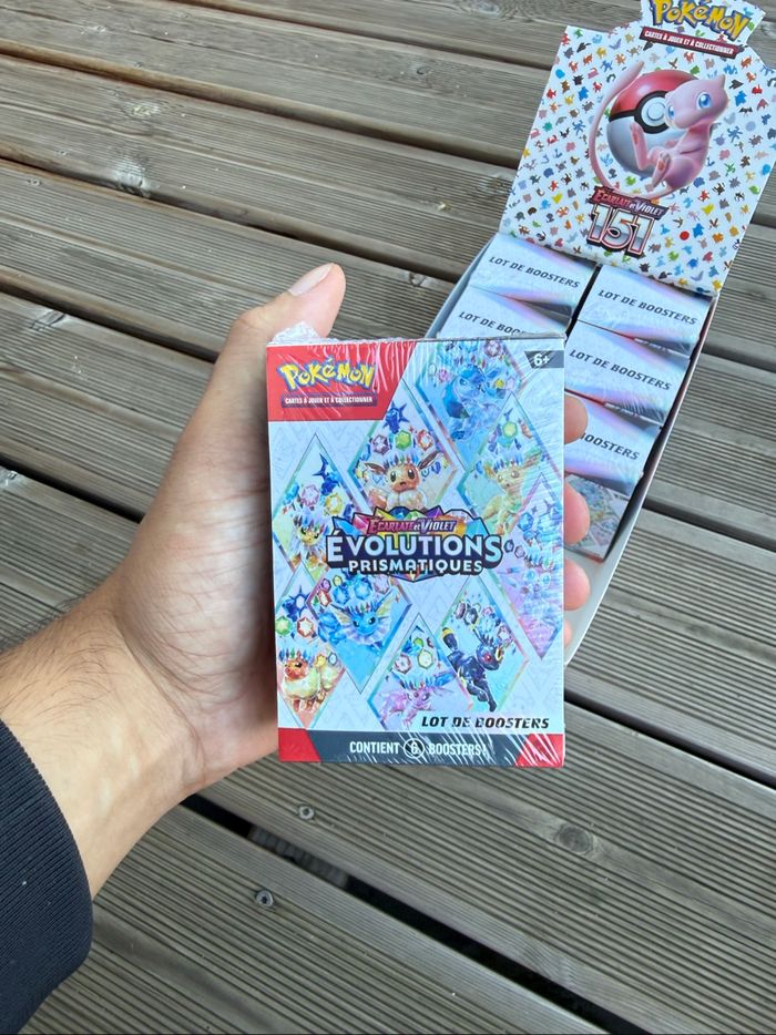 Lot de 7 bundle Pokémon ev8.5 Évolutions Prismatiques - photo numéro 2
