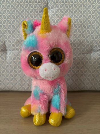 Peluche Fantasia La Licorne "The Beanie Boo's Collection"