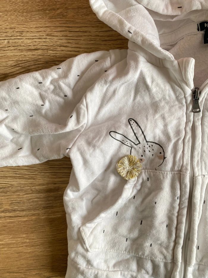 Gilet à capuche taille 12 mois - photo numéro 3