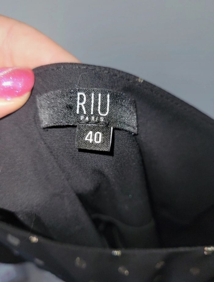 Robe noire bretelles riu - photo numéro 4
