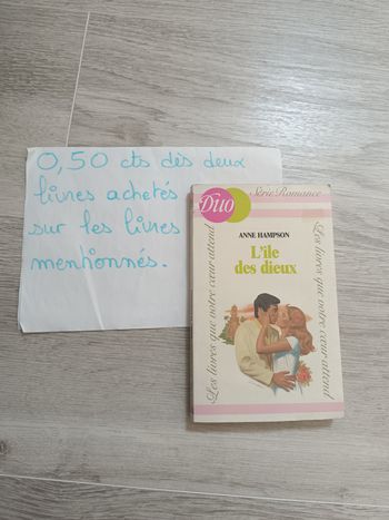 Livre Duo série Romance