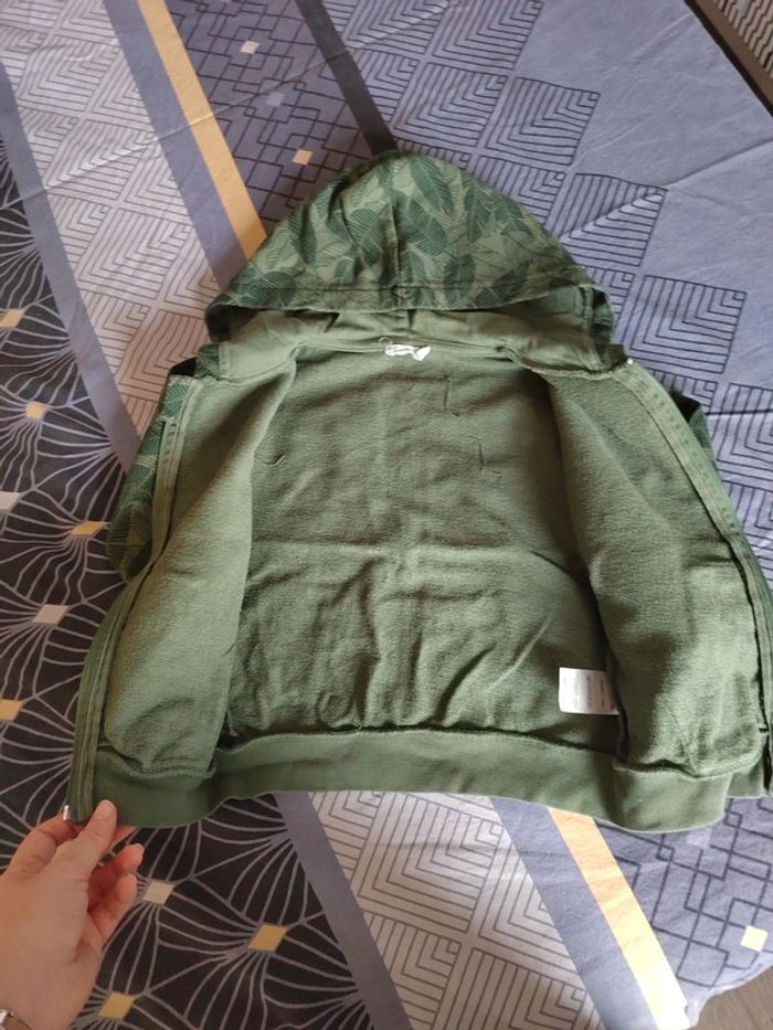 Sweat zippé a capuche storytelling 5 ans - photo numéro 4
