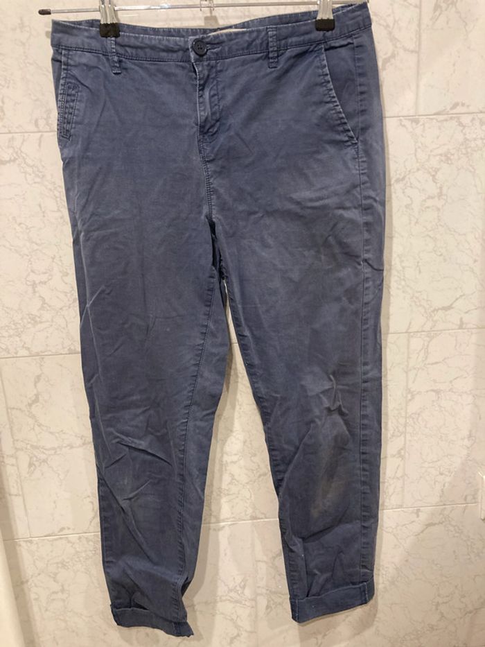Chino bleu marine 38