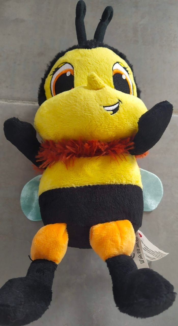 Lot de peluches insectes : abeille, coccinelle et papillon Unbeelievables - photo numéro 2