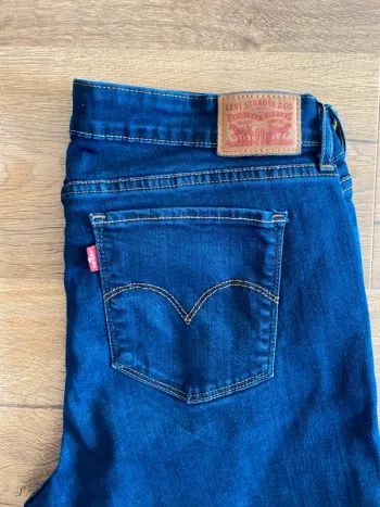 🔵 Jean Levi’s 714 Straight Homme Bleu Brut W33 (FR 42) Parfait État 🔵