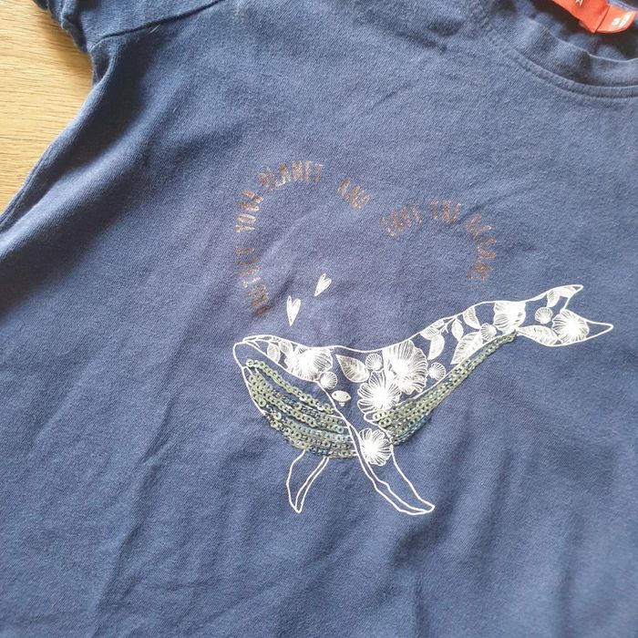 🩷 Tee-shirt MC 6 ans Tissaia #emyfleury_6ansfille - photo numéro 2