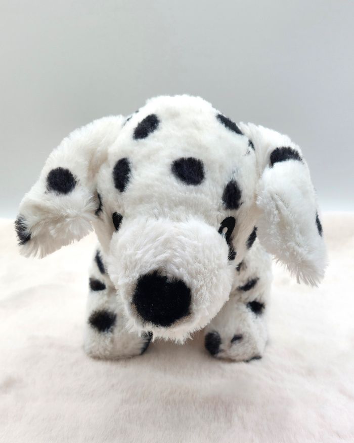 Peluche doudou chien dalmatien blanc noir ZDT Action 28 cm TTBE - photo numéro 6