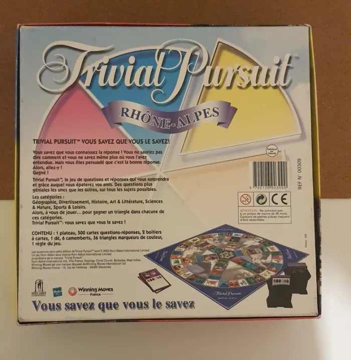 Trivial Pursuit Rhône-Alpes - photo numéro 3