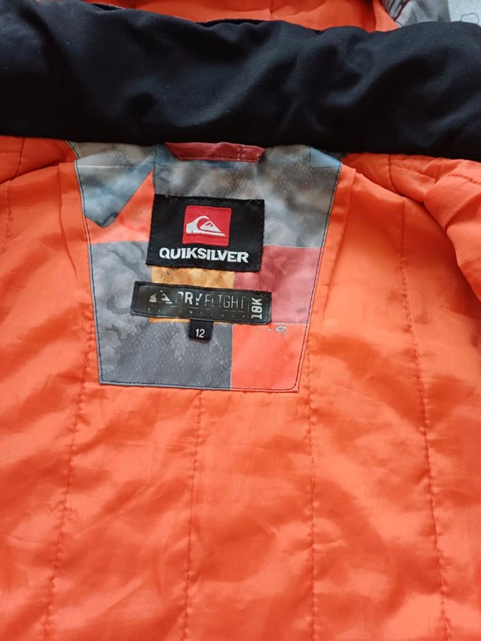 Ensemble de ski Quiksilver 12 ans - photo numéro 11