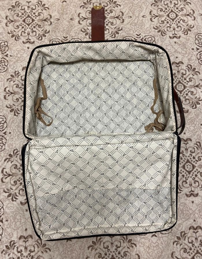 Valise vintage cuire - photo numéro 7