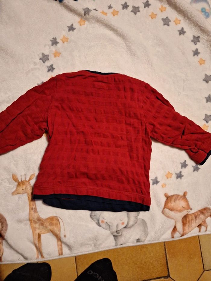 Tee-shirt Creeks rouge - photo numéro 5