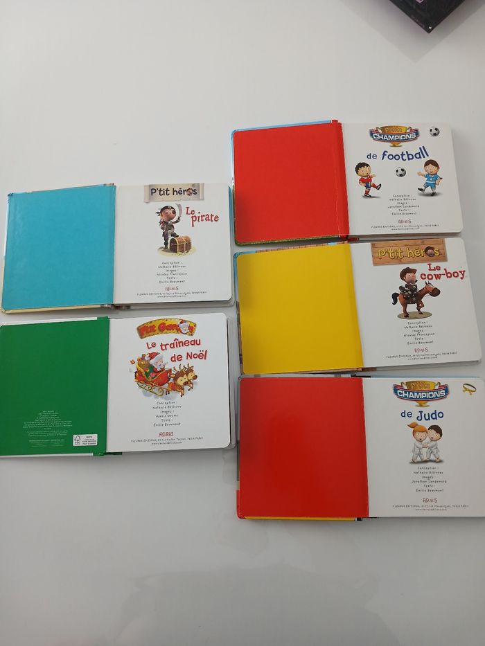 Lot de 5 livres pour enfants - Collection Fleurus (P'tit Garçon / P'tit Héros) - photo numéro 7