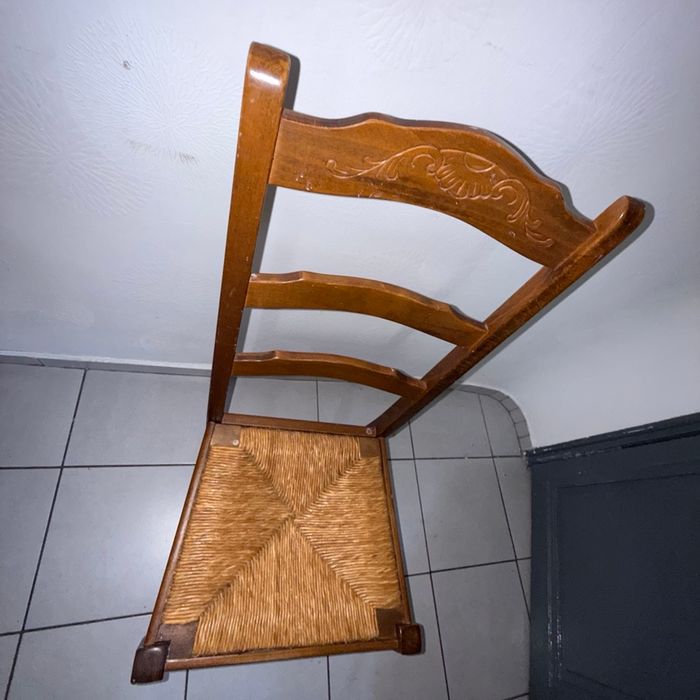 Chaise en bois massif - photo numéro 2