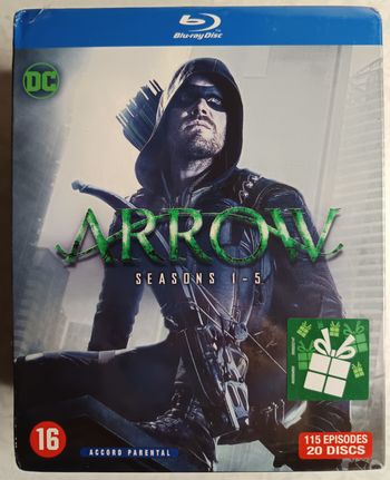 Arrow saisons 1 à 5 COFFRET BLU-RAY NEUF - 115 épisodes - 20 Discs