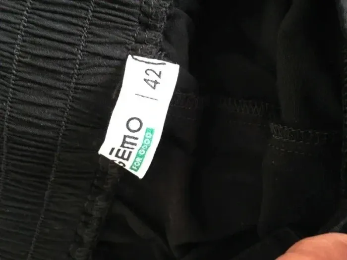 Pantalon jambes larges taille haute 42 Gemo - photo numéro 7