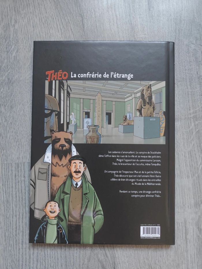 BD Théo la confrérie de l'étrange - photo numéro 2
