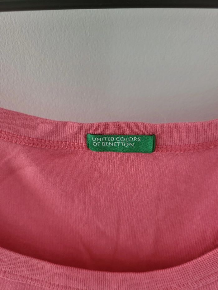 United colors of benetton débardeur rose 38 M - photo numéro 2