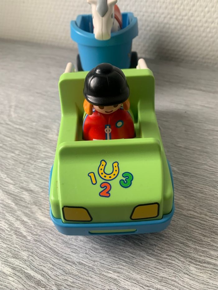 Van à chevaux Playmobil 123