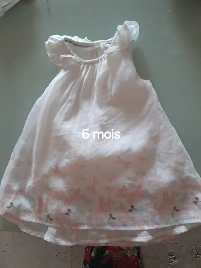Robe fille 6 mois