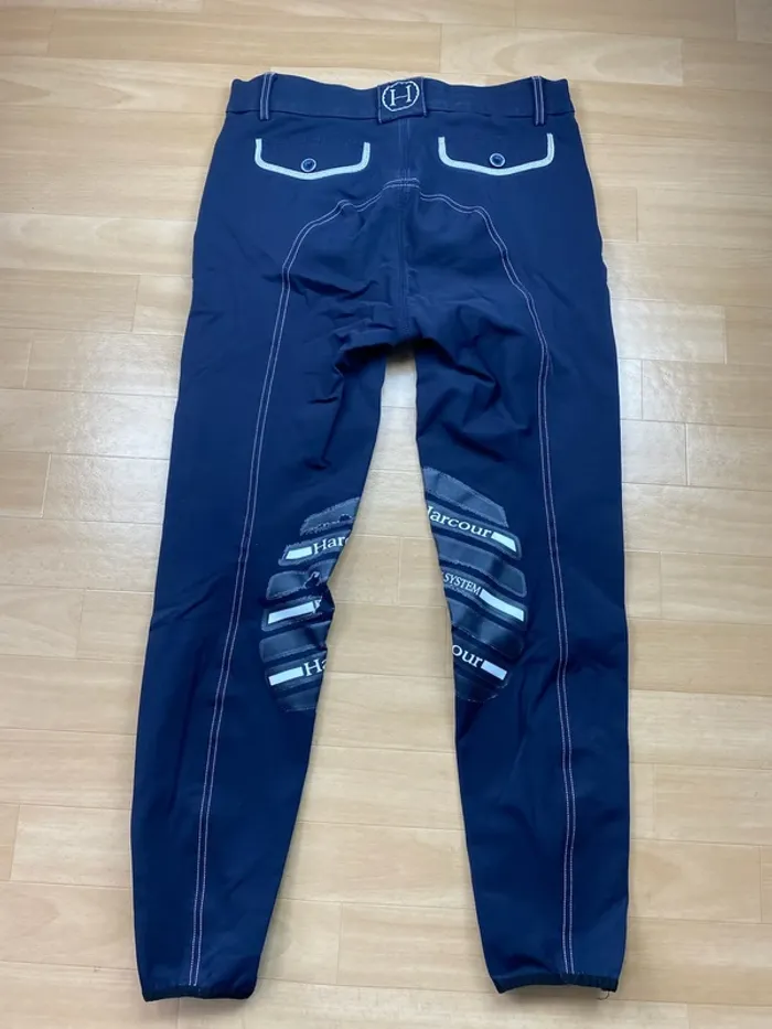 Pantalon d’équitation Harcour – Bleu marine – Taille 38 - photo numéro 9