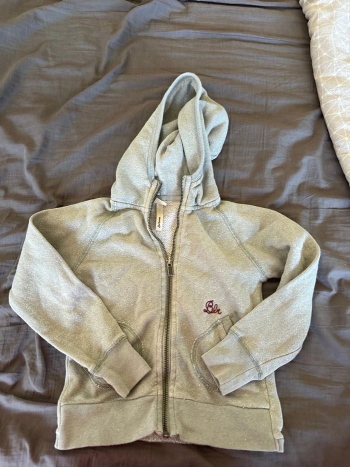 Bellerose gilet pailleté 6 ans