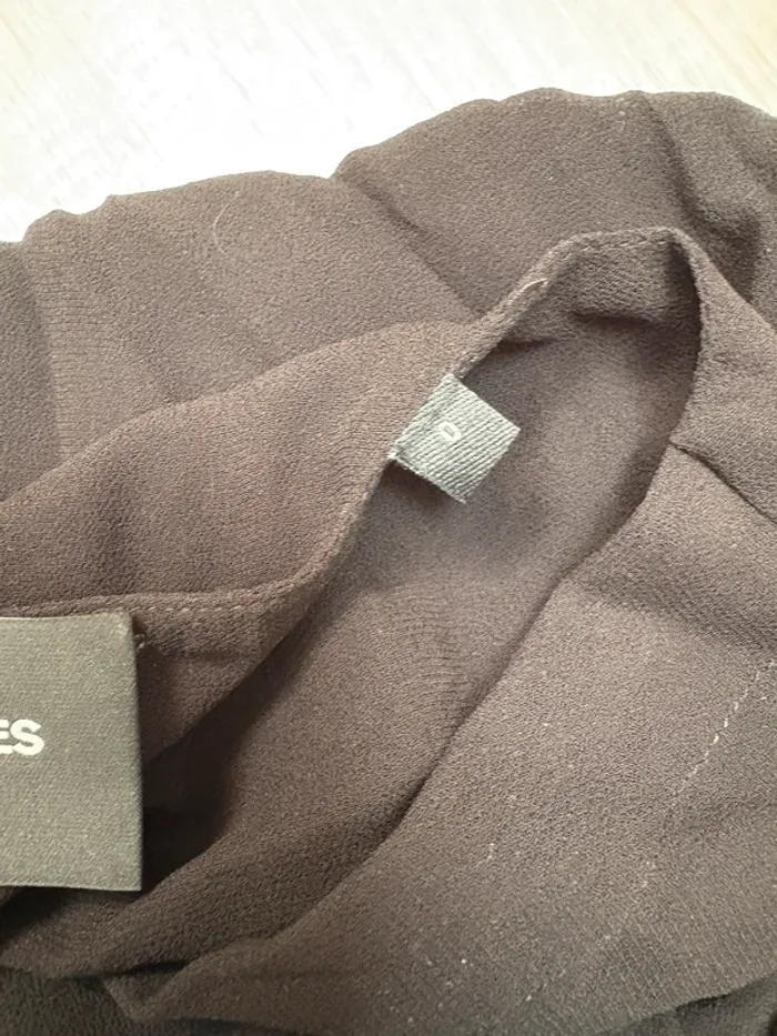 Top Peplum The Kooples | Noir | Taille 34 - photo numéro 4