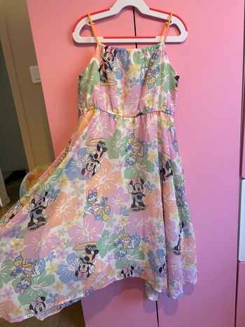 Superbe robe d’été Disney Minnie Daisy 8 ans 
