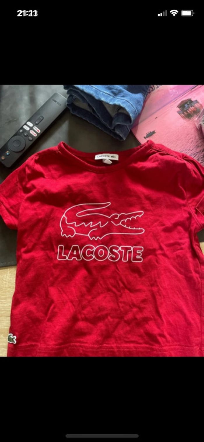 T-shirt Lacoste - photo numéro 4