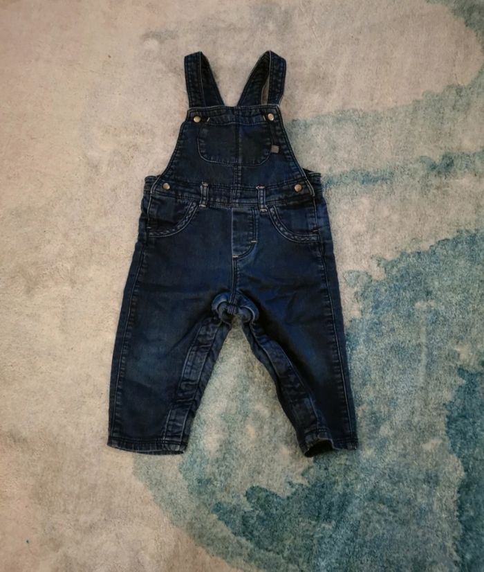 Ensemble salopette et gilet 12 mois - photo numéro 4