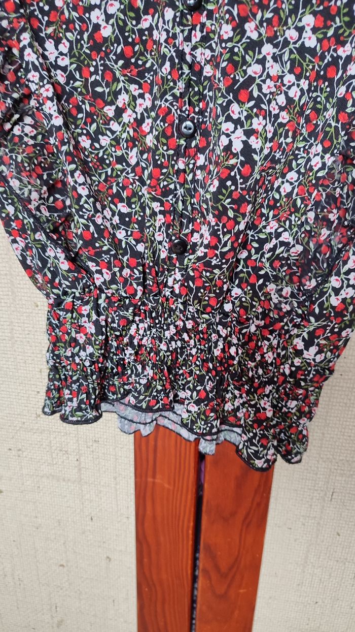 Blouse fleurie taille XS - photo numéro 10