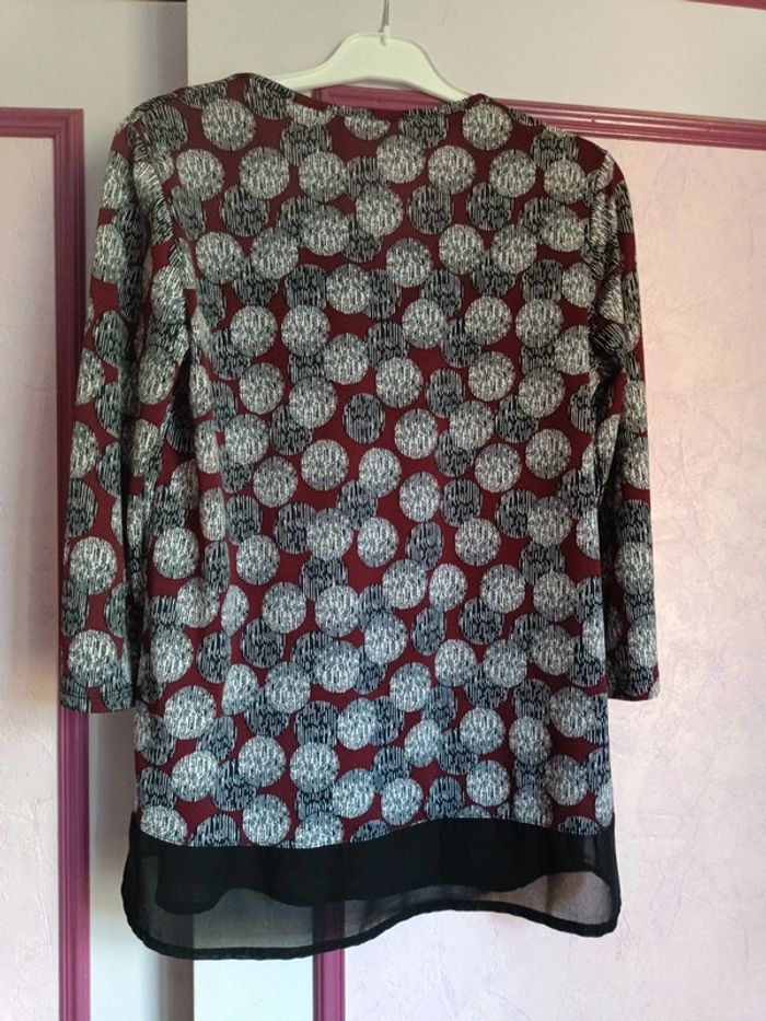 Blouse imprimée J. Riu T.1 (36) - photo numéro 12