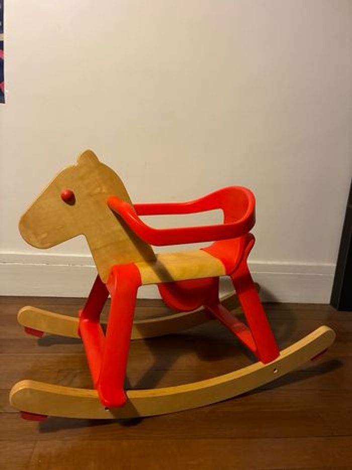Cheval à bascule en bois Djeco - photo numéro 3