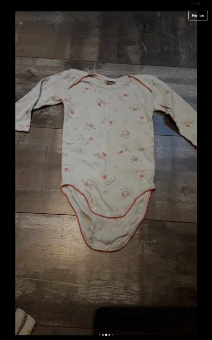 Lots de 5 bodies manche longue - photo numéro 6