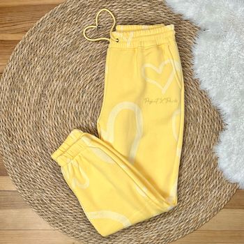 Jogging jaune pastel cœurs Project X Paris - taille 38 - excellent état