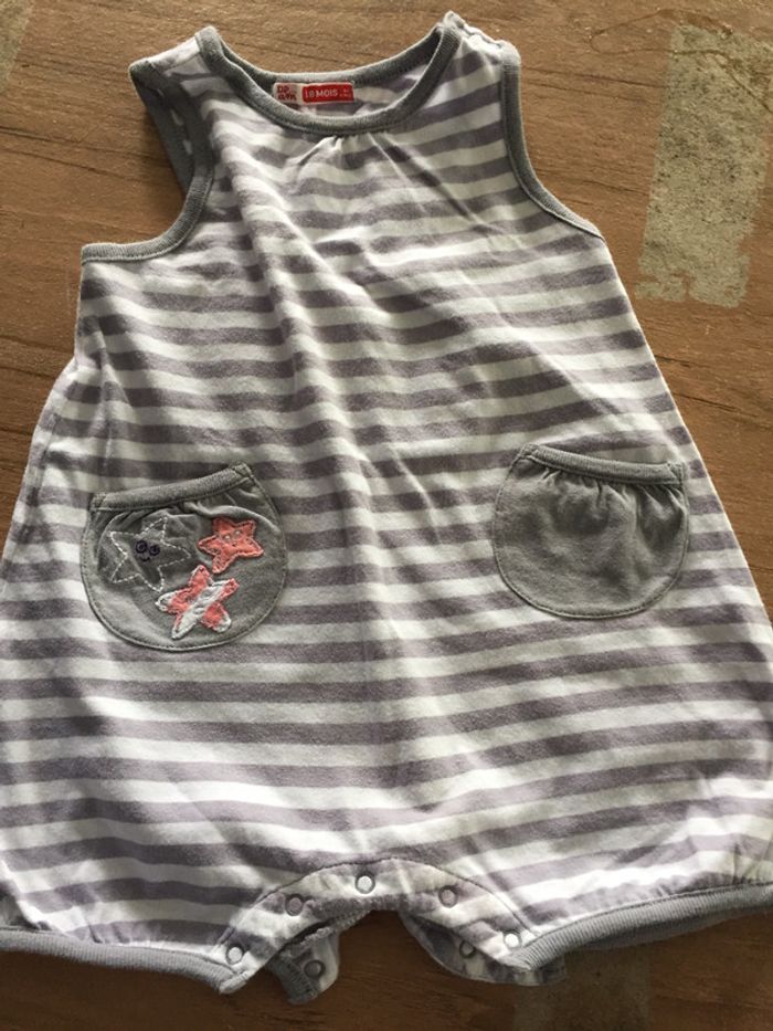 Barboteuse Fille 18 mois dpam - photo numéro 2