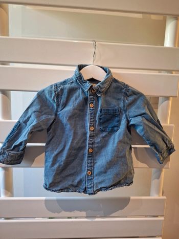 Chemise en Jean Zara 12 Mois