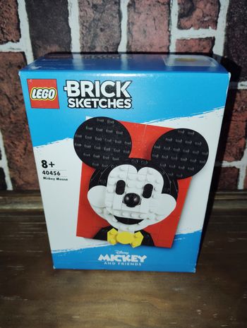 Lego brick sketches Mickey 40456