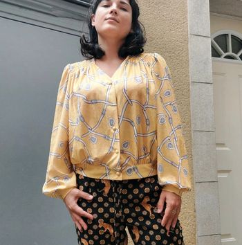 Jolie blouse Vintage pour taille L