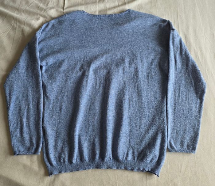 Armand Thiery Pull Maille Strass Bleu Bon État Taille L - photo numéro 2