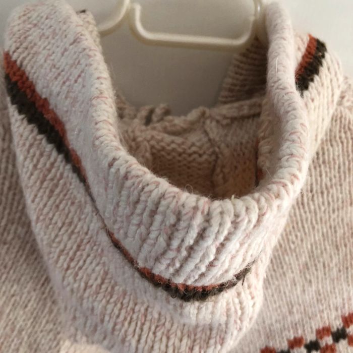 Poncho 5 ans à capuche style bohème enfant - photo numéro 16