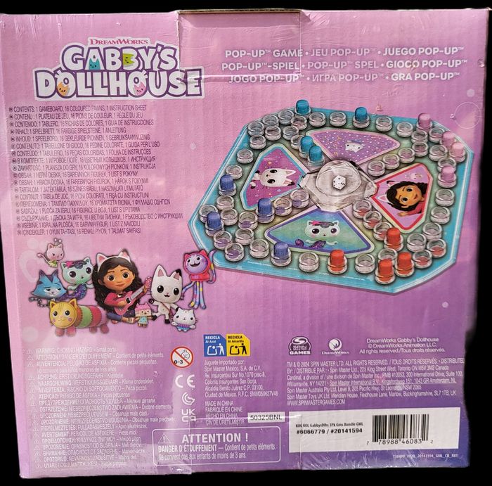 Lot 3 jeu Gabby's Dollhouse - photo numéro 4