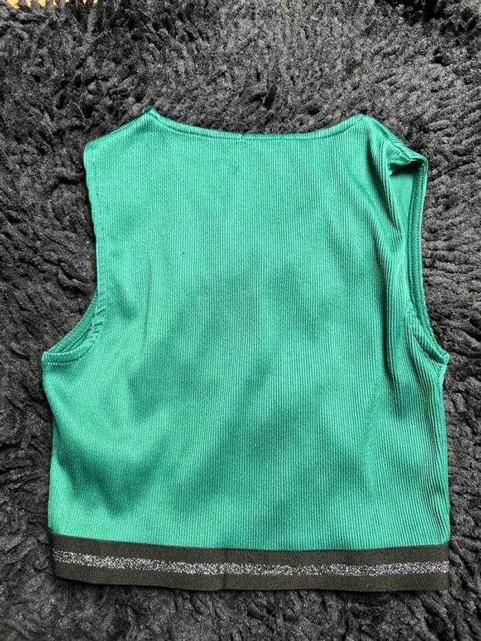 Haut court femme vert - photo numéro 4